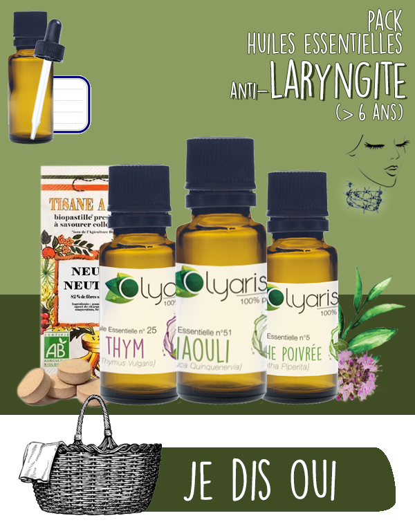 Laryngite et Huiles Essentielles : la solution naturelle et efficace